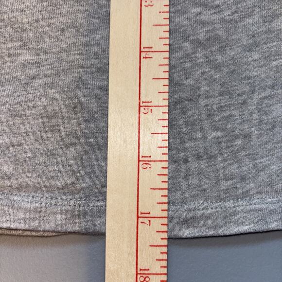 GAP KIDS Little Girls Long Sleeve Dress XXL Heathered Gray with Rainbow Heart - Picture 7 of 8